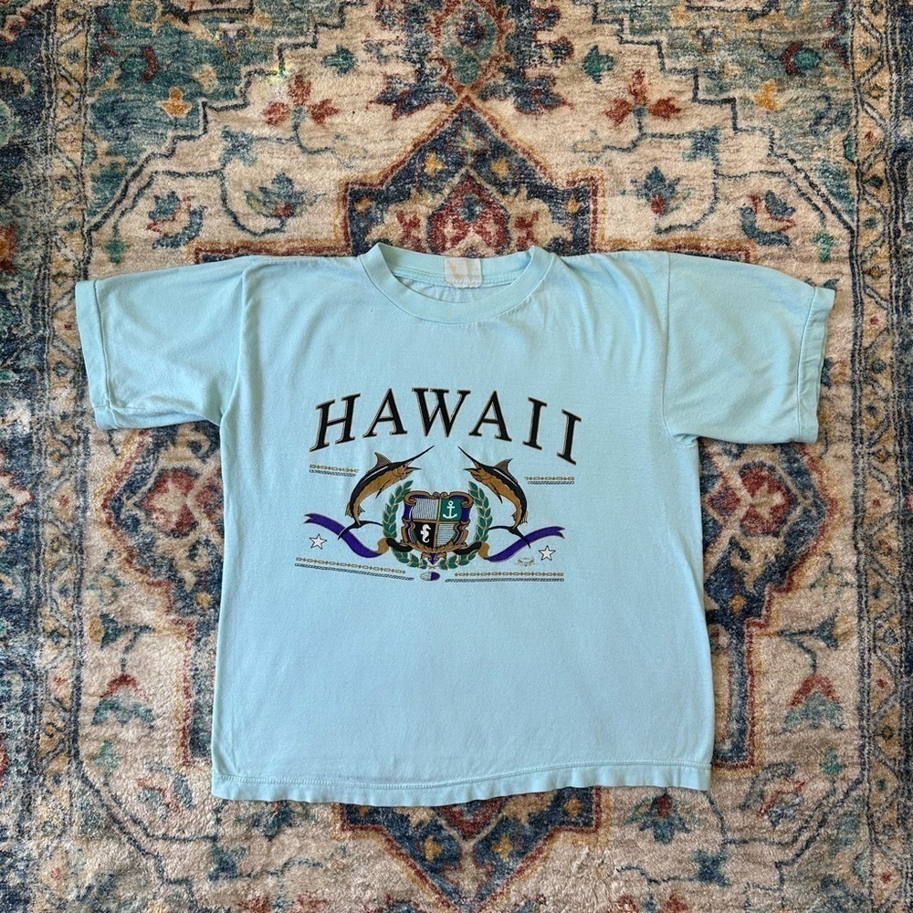 Vintage 1980s Hawaii Swordfish T-shirt Medium